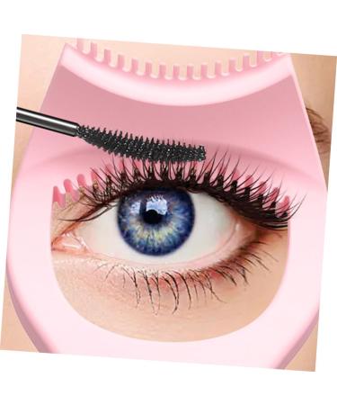 FOYTOKI 2pcs Mascara Brush Eyeliner Stencil Reusable Eyeliner Aid Eyebrow Lash Mascara Guide Eyelash Set - Buy Online on SooperMarket.com