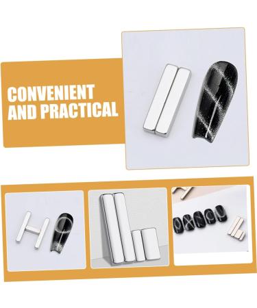 FOYTOKI 4 Sets Magnetic Nail Polish Kit Cat Eye Nail Magnets Magnet for Nails Polish Cat Eye Nail Magnet for Nails Manicure Magnetic Tool Cat Eye Magnets Cat Eye Gel Nail Polish Magnet - Buy Online on SooperMarket.com