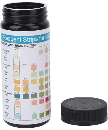 100pcs Ketone Urine Test Strips - Accurate Measurement for Ketones, Leukocyte, Nitrite, Urobilinogen, Protein, PH - Fast Results - Buy Online on SooperMarket.com