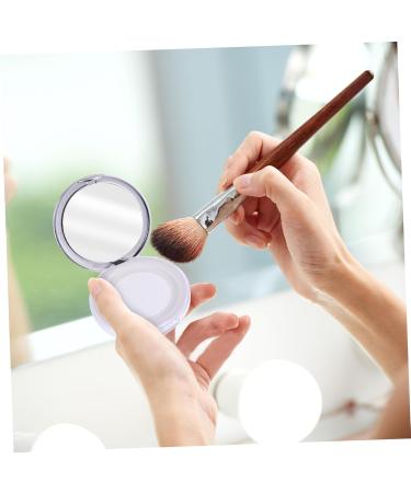 BELLIFFY 2pcs Dispensing Empty Toner Makeup Jar Refillable Loose Powder Holder Powder Puff Glass - Buy Online on SooperMarket.com