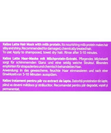 Kallos Latte Mask 800ml - Nourishing Hair Treatment - International Shipping Available - Buy Online on SooperMarket.com