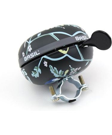 Basil Big Bell Wanderlust Bicycle Bell - Charcoal 80mm | International Shipping - Buy Online on SooperMarket.com