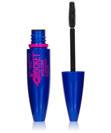 Maybelline New York black mascara for more volume Volum 'Express the Rocket Mascara No. 1 very black 1 x 9.6 ml very black 9.6 ml (1 Pack)