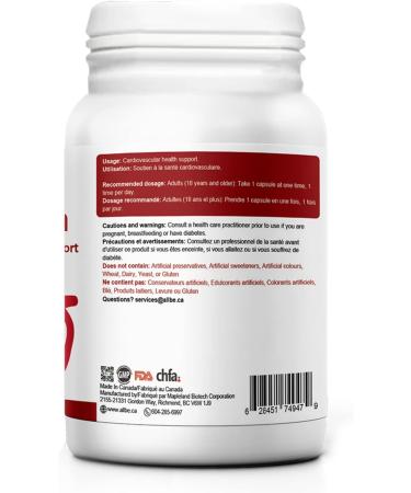 ALLBE CardioCan Softgels 1000mg Omega-3 Fish Oil & 30mg Alpha Lipoic Acid with Vitamin B6 B12 & Folate Supplement 12 Packs of 60 Heart Health Support & Antioxidant Servings(Per Serving:1 Capsule) 60 count (Pack of 12) - Buy Online on SooperMarket.com