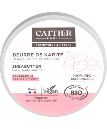 Cattier Shea Butter 100% organic 100 g (1 pack)