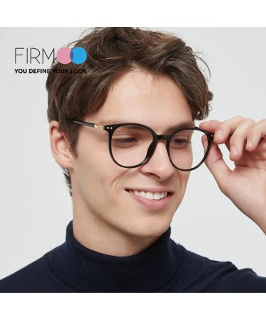 Firmoo Blue Light Blocking Glasses - Unisex Anti Glare Computer Gaming Eyewear - Black Non Prescription Eyeglasses | 0.0x Strength - Buy Online on SooperMarket.com