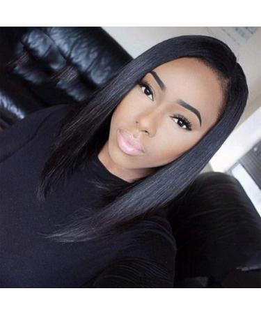 Shop Stylish European & American Wigs for Women - Long Straight Hair in Black & Dark Brown | African Fashion - Buy Online on SooperMarket.com