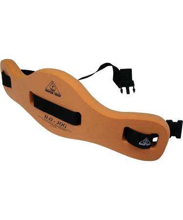 Water Gear H2O Jogger - Adjustable Nylon Belt for Men and Women - Large Orange 29 - Custom Fit Water Exercise Equipment - Buy Online on SooperMarket.com