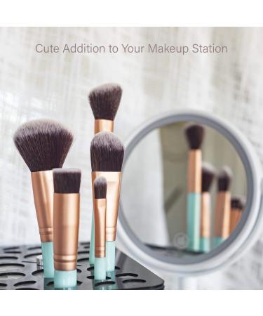 Nicole Miller 5-Piece Makeup Brush Set | Foundation Powder Blush & Concealer Brushes | International Shipping Available - Buy Online on SooperMarket.com