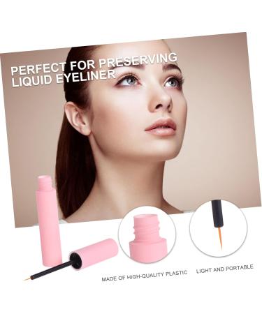 Gogogmee 10 Pcs Eyelash Brush Empty Tube Eye Liner Mascara Tube with Empty Mascara Tube Fan Wand Plastic - Buy Online on SooperMarket.com