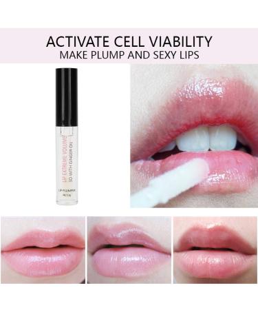 Lip Plumper Gloss - Deep Moisturizing Balm Serum for Enhanced Elasticity & Fine Line Reduction | Hydrating Lip Care - Buy Online on SooperMarket.com