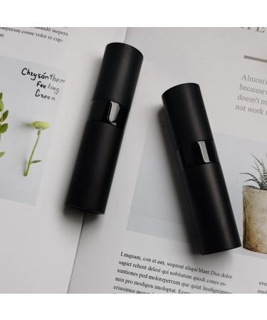 IRON BILL 2 PCS/8ml Portable Mini Perfume Atomizer Bottles - Refillable Spray Bottle with 3 Refill Tools - Pocket Travel Perfume Sample Bottles (Matte Black) - Buy Online on SooperMarket.com