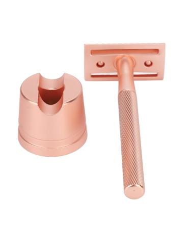Double-Sided Razor Portable and Washable Barber Razor (Copper)