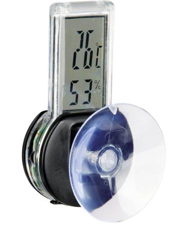 Trixie 76115 Digital Thermometer/Hygrometer with Suction Cup Single