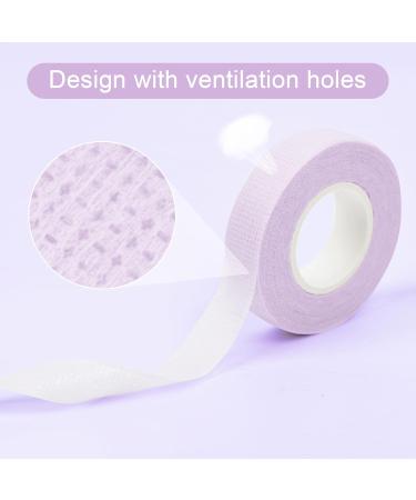 Buy 6 Rolls Eyelashes Tape - Breathable Adhesive Fabric for Eyelash Extensions | Purple Under Eye Individual Lash Tool - International Shipping Available - Buy Online on SooperMarket.com