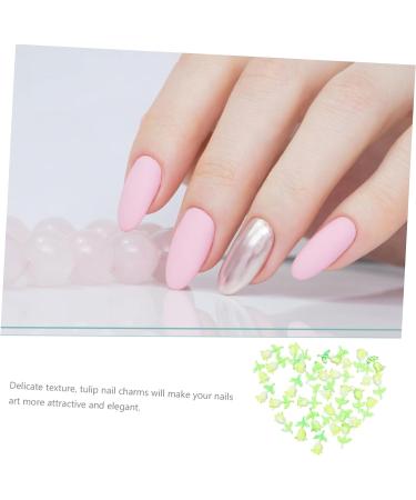 FOYTOKI Nail Art Accessories Resin Nail Tulip Charm for nail gems charms for nails 3d three-dimensional Acrylic Nail Art Flowers Nail Asssories 0.5x1x0.3cm As Shown1 - Buy Online on SooperMarket.com