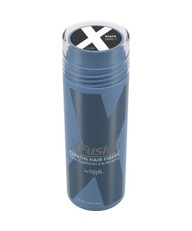 XFusion Keratin Hair Fibers - Black (Large Size 28g)