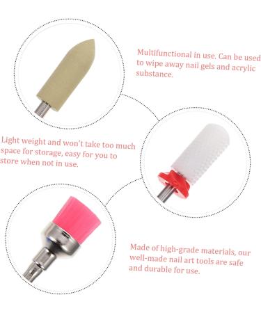 HAPINARY 1 Set Nail Polisher Manicure File Bits Drill Bit for Metal Acrylic Nails Drill Bit Electronics Kit Gel Nails Kit Nail Drill Carbide Drill Bits Nail Flakes Tungsten Steel - Buy Online on SooperMarket.com