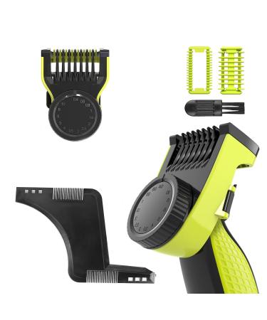 14-in-1 Trimming Attachments for One Blade QP2520 QP2630 QP2530 QP2620 QP2834 QP2724 Facial Hair Trimmers Beard Trimmer Replacement Kit