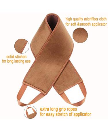STEUGO 2-in-1 Self Tanning Mitt & Back Applicator Kit - Ultra Soft, Streak-Free Tan - Buy Online on SooperMarket.com