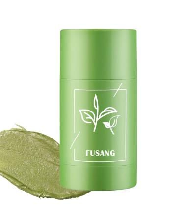 Green Tea Mask Stick for Face Moisturizing Green Mask Stick with Green Tea Extract Deep Pore Cleansing Oil Control Removes Blackheads Hydrating Green Face Mask Stick for All Skin Types