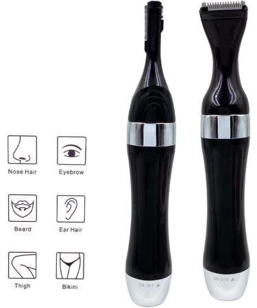 Buy Battery Powered Eyebrow Hair Trimmers - Portable Electric Shaver with Washable Head for Women Men and Kids - International Shipping Available - Buy Online on SooperMarket.com