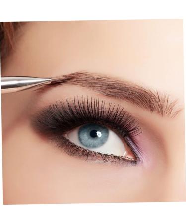 MUSISALY 3 Sheets Waterproof Eyebrow Stickers Waterproof Fake Eyebrows Sticker Eyebrows Transfer Stickers 21x15cm Black 2 - Buy Online on SooperMarket.com