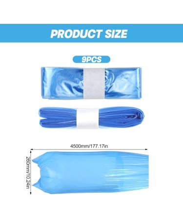 9 Pieces Diaper Pail Refill Film Packs - Compatible with Angelcare & Litter Licke | International Shipping - Buy Online on SooperMarket.com