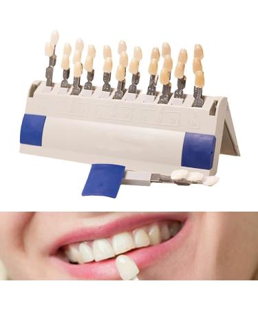 29 Color Porcelain Tooth Whitening Color Keys - Removable Tooth Elevation Table for Accurate Shade Matching - Buy Online on SooperMarket.com