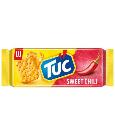 Tuc Sweet Chili 1 x 100g I Salzbeking Single pack I snack biscuits with light sharpness i fine salted snack cracker 100 g (1 Pack)
