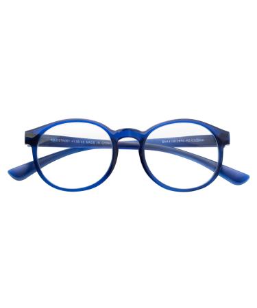 SKYWAY Reading Glasses for Women Men Blue Light Blocking Glasses Lightweight Anti-Glare Computer Gaming Readers 1 Blue 1.5 Diopters