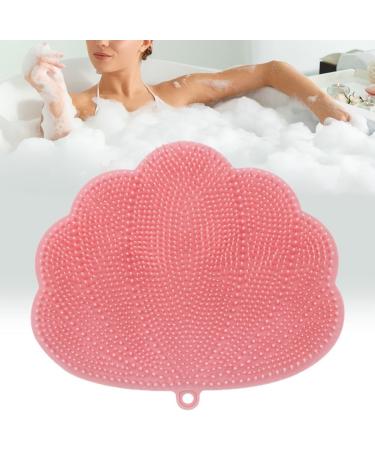 Closer Wall-Mounted Hands-Free Back and Foot Scrubber with Suction Cups - Deep Clean and Exfoliate in The Shower Yellow Durable 30 X 25.5cm - Buy Online on SooperMarket.com