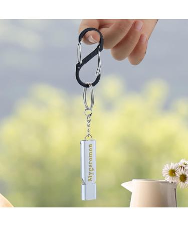 Mini Black Aluminum Carabiner Snap Hook for Fishing/Camping - Outdoor Sports Keychain - Buy Online on SooperMarket.com