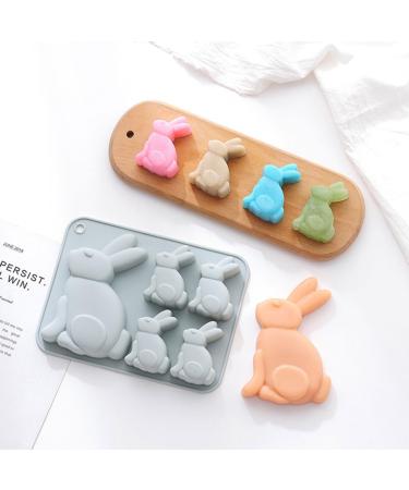 PRETYZOOM 2pcs Easter Cake Mold Easter Bunny Cake Mould Bunny Candy Mold Easter Chocolate Molds Silicone Bakery Easter Decor Easter Baking Molds 3D Silica Gel Bakeware Baking Supplies - Buy Online on SooperMarket.com