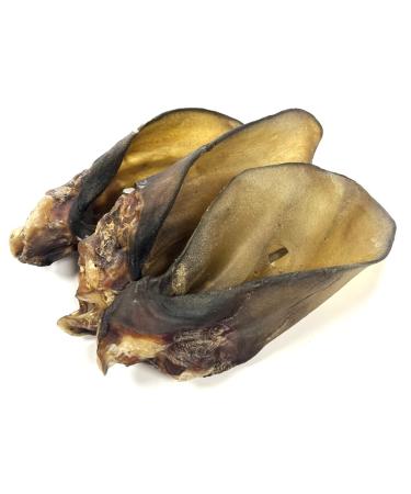 *New* Premium Cows Bulls Ears x 2-100% Beef 100% Natural Dog Treats Chews SLS