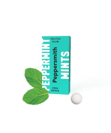 ENGLISH PEPPERMINT XYLITOL Mints (Pack of 12)
