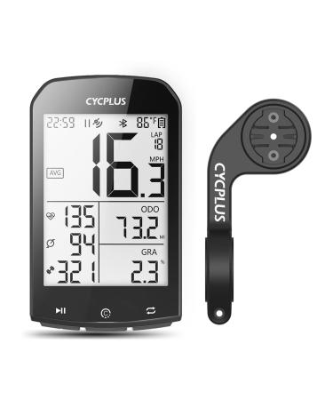 Cycplus GPS bicycle computer wirelessly waterproof bicycle speedometer and mileage counter Ant+ wireless bicycle speedometer with numerous functions 2.9 inch LCD with backlight M1+ Z1