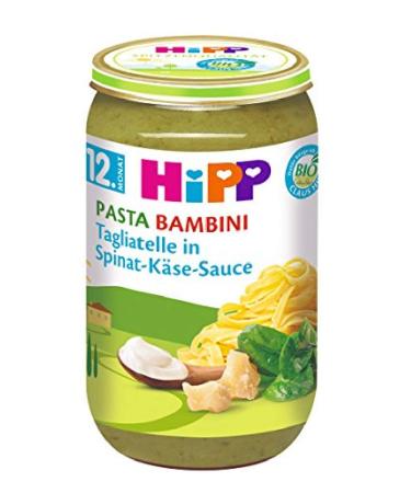 Buy Hipp Pasta Bundle: Rigatoni Napoli & Spinach Cheese Sauce - 6 Pack | Gourmet Menus & Organic Bulgur with Chickpeas - International Shipping - Buy Online on SooperMarket.com