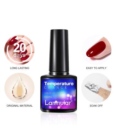 Yueci Sky Series Color Change Nail Polish - UV Gel for Manicure | Shine & Temperature Reactive UV Adhesive for Long-Lasting Gel Nails - Buy Online on SooperMarket.com