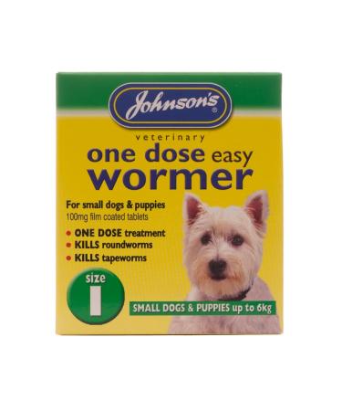 Jvp Dog Easy Dose Wormer - Size 1 Small Breeds 3 Tablets