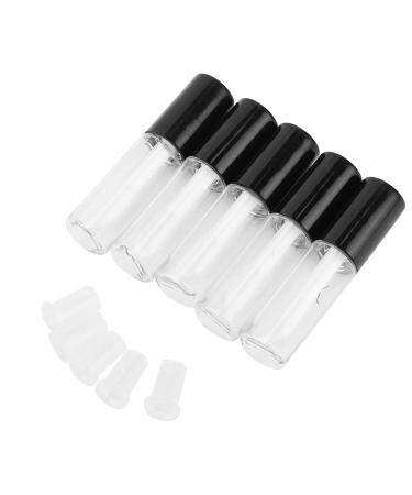 Dekaim empty lip gloss tube empty tubes lip gloss tubes lipstick sleeves empty 50 pieces 1.2 ml mini-lip glass tubes lipstick diy lipGloss container empty bottles