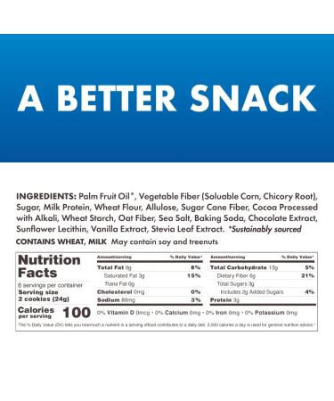Rip Van LEOs Cookies and Cream Sandwich Cookies - Keto Snack, Low Sugar & Carb - 32 Cookies - Buy Online on SooperMarket.com