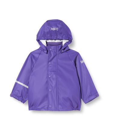 CareTec Unisex Kid's Waterproof Jacket 98 Purple (633)