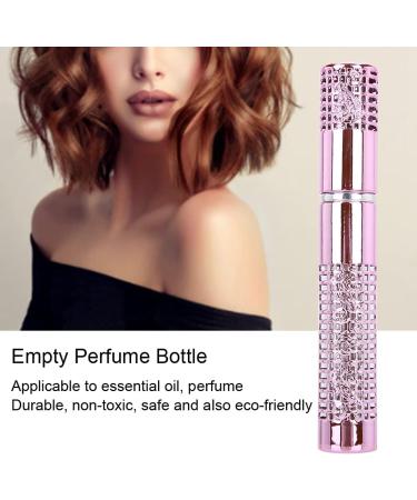 Verdant Touch Empty Perfume Bottle 5ml Empty Perfume Spray Bottle Refillable Essential Oil Travel Portable Atomizer Pink - Buy Online on SooperMarket.com