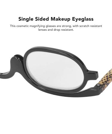 Buy 2.50 Enlargement Makeup Glasses - Foldable Rotating Reading Glasses with Case for Flawless Makeup Application - Buy Online on SooperMarket.com