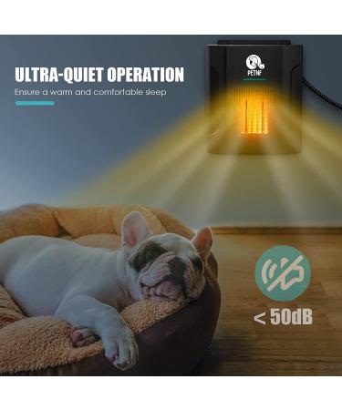 300W Dog House Heater with Thermostat & App Control | Outdoor Pet Heater with Adjustable Temp & Timer | Safe & Easy to Install - Buy Online on SooperMarket.com