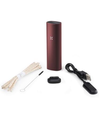 PAX 3 Premium Portable Vaporizer - Burgundy | Basic Kit | 10 Year Warranty - Buy Online on SooperMarket.com