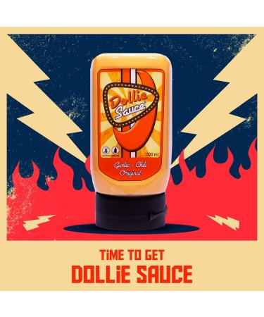 Dollie Sauce Original - Garlic Chili Dutch BBQ Sauce for Burgers Sandwiches & Fries | 300ml - Buy Internationally - Buy Online on SooperMarket.com