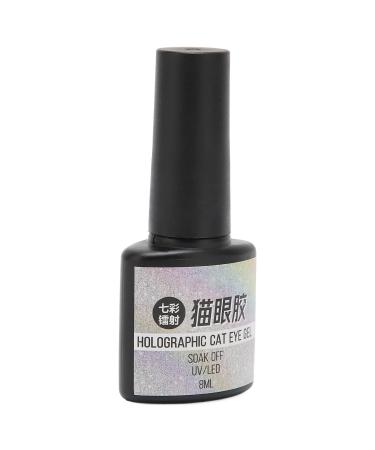 Holographic Nail Polish Glitter Nail Art Gel Color with Different Effect for Home Use in Salon 8ml