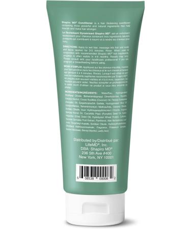 Shapiro MD Hair Revitalizing Conditioner for Men and Women | Thickening Conditioner for Visibly Fuller Looking Hair (3 Month Supply) - Buy Online on SooperMarket.com